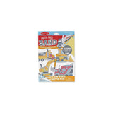 Melissa & Doug Mess-Free Sand Jumbo Foam Stickers, Construction