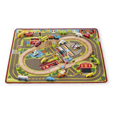 Melissa & Doug - Deluxe Multi Vehicle Activity Rug - Multi