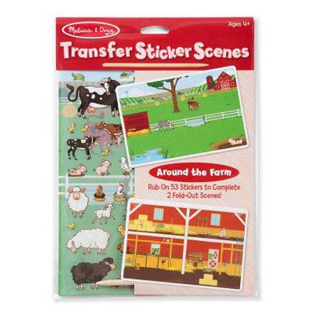 Melissa & Doug Transfer Sticker Scenes – Around the Farm