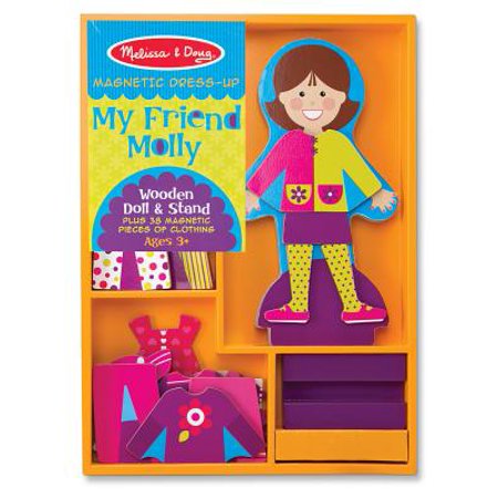 Melissa & Doug My Friend Molly - Magnetic Dress Up