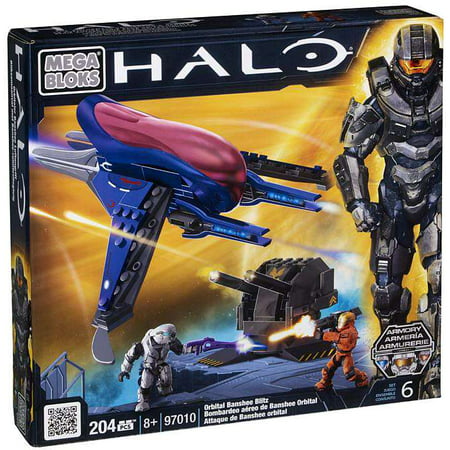 Halo Orbital Banshee Blitz Set Mega Bloks 97010