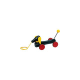 BRIO 20" Long Large Wooden Dachshund Pull-Along Toy w/ Moving Ears Head and Tail