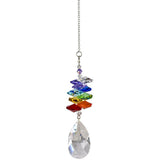 Crystal Rainbow Cascade - Almond