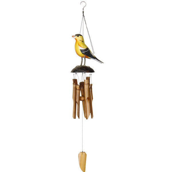 Woodstock Goldfinch Bamboo Chime CFIN