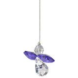 Crystal Guardian Angel - Amethyst