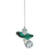 Crystal Guardian Angel - Emerald