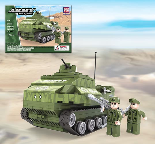Brictek Army Bazooka Tank 25005