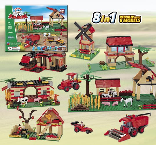 Brictek Farm 8-in-1 11805