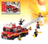 Brictek Fire Engine With Sound And Light 11308