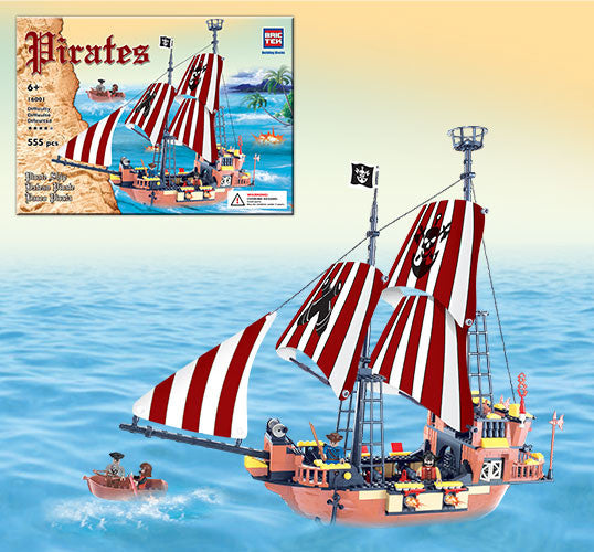 Brictek Small Pirate Ship 16001