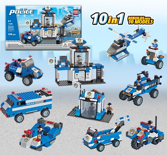 Brictek Police Rescue Team 11008