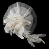 Ivory Clip Fascinator 471