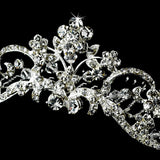 Swarovski Crysal Floral Bridal Comb 2374
