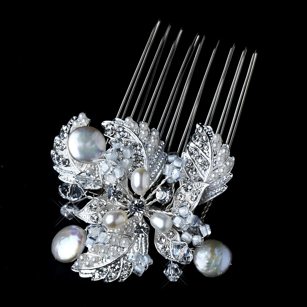 Pearl Hair Comb 3338