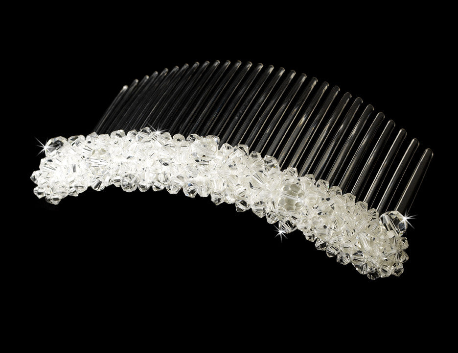 Swarovski Crystal Bridal Comb 3618 Ivory