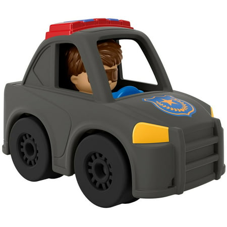 Fisher-Price Little People Wheelies Race Car - GTV12 - Police Car