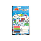 Melissa & Doug On The Go Magicolor Color-Your-Own Sticker Book - Blue