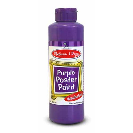 Melissa & Doug Poster 8-Ounce Paint, Purple