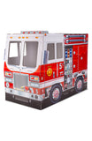 Melissa & Doug Fire Truck Indoor Corrugate Cardboard Playhouse (4 Feet Long)