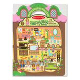 Melissa & Doug Chipmunk House Puffy Sticker