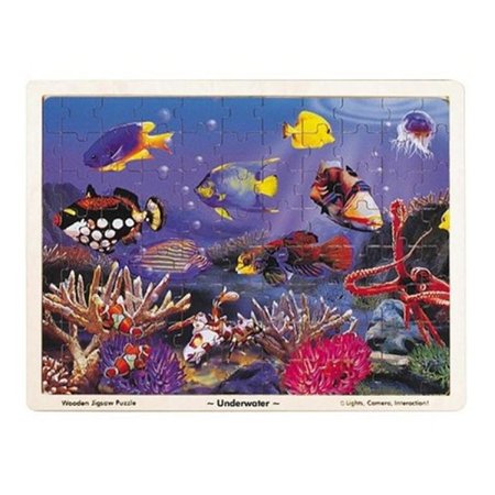 Melissa & Doug Underwater Wooden 48 Piece Jigsaw Puzzle