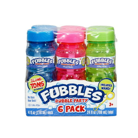 Little Kids - Fubbles Bubbles 6 Pack