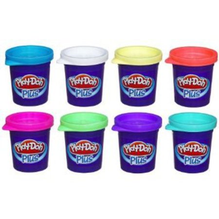 Play-Doh Plus Color Set, 8-Pack