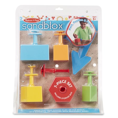 Melissa & Doug Sandblox Sand Shape-and-Mold Tool Set