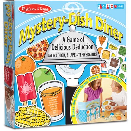 Melissa & Doug Mystery Dish Diner Game for Kids (68 pcs)