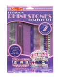 Melissa & Doug Press-On Rhinestones Bracelet-Making Set (Makes 2 Bracelets)