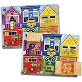 Melissa & Doug Latches Board & Pounding Bench Bundle