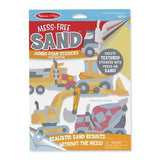 Melissa & Doug Mess-Free Sand Jumbo Foam Stickers, Construction