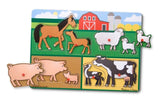 Melissa & Doug Farm Peg Puzzle