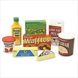 Melissa and Doug Toy, Wooden Fridge Food Set