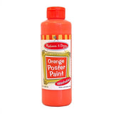 Melissa & Doug Poster 8-Ounce Paint, Orange