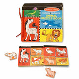 Melissa & Doug Animal Puzzle Book