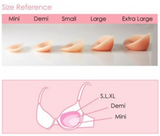 NuBra Breast Size Enhancer W/ Nipples & Adhesive B106A