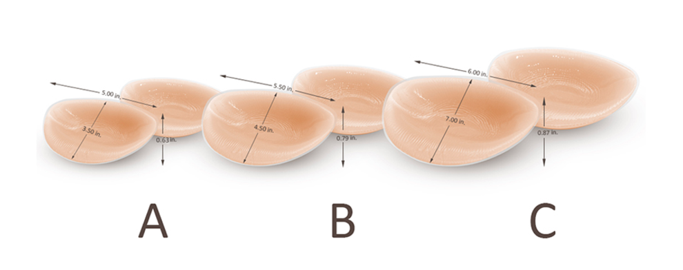NuBra Breast Push Up Enhancer W/O Nipples & W/ Adhesive B806A