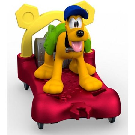 Fisher-Price Disney Mickey and the Roadster Racers Garage Fix-it Pluto Figure