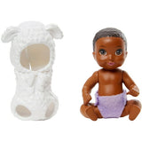 Barbie Skipper Baby Doll with Removable Lamb Onesie Costume & Diaper