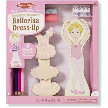Melissa & Doug DYO Magnetic Ballerina Dress-Up