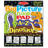 Melissa & Doug Big Picture Floor Pad A to Z Dinosaurs