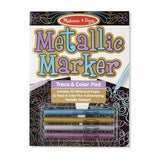 Melissa & Doug Metallic Marker Trace & Color Pad