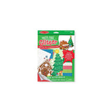 Melissa & Doug Mess-Free Glitter Christmas Tree and Gingerbread House