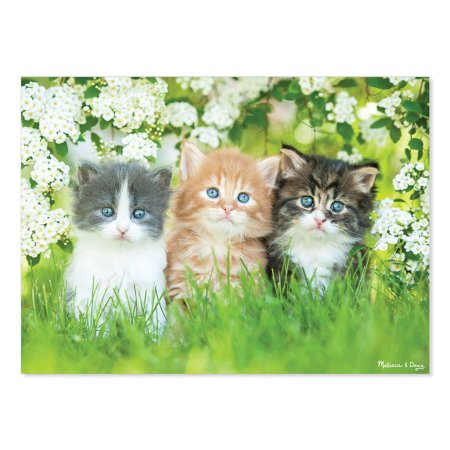 Melissa & Doug Three Little Kittens Cardboard Jigsaw Puzzle (300 pcs, 1.5 x 2 feet)