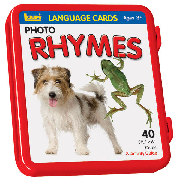 Lauri® Educational Rhymes Language Cards 977
