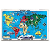 Melissa & Doug World Map Jigsaw Puzzle