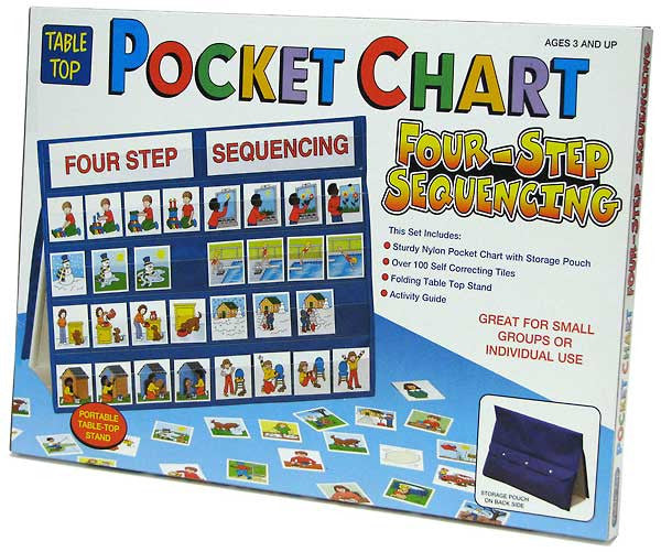 Tabletop Pocket Chart - 4-Step Sequencing 776