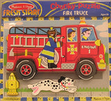 Melissa and Doug Kids Toy, Fire Truck Chunky Puzzle