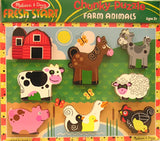 Melissa and Doug Kids Toy, Farm Chunky Puzzle